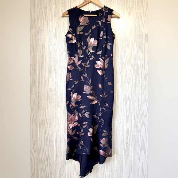 ENFOCUS STUDIO LADIES BEAUTIFUL FLORAL DRESS - SIZE 6 EUC - Picture 1 of 3